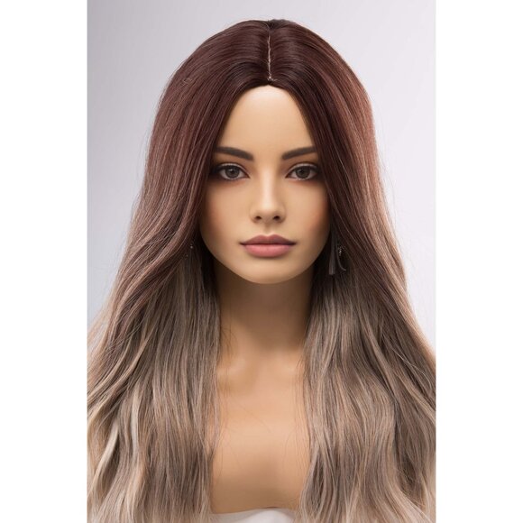 Dark root with ash blonde ombre wig | Blayage Wig | Mothers Day Gift | Nova - Picture 2 of 10